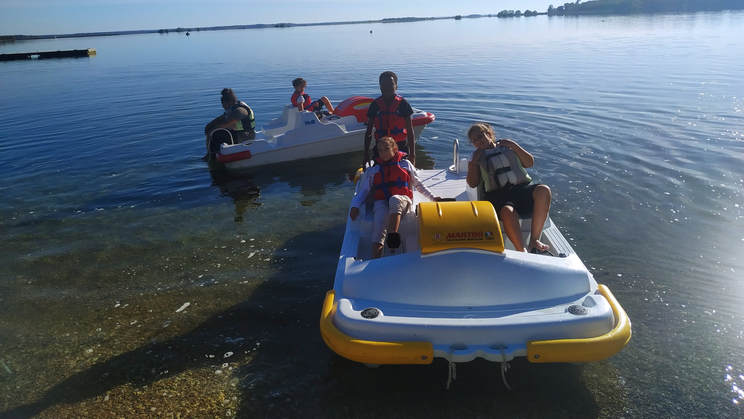 JOURNEE PEDALO ET ACCROBRANCHE - (11/17 ans)